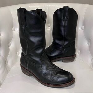 Dan Post, Mens, Black, Embossed, cowboy boots